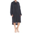 thumbnail image 1 of Free People Blouse Tunique à Rayures pour Femmes, Bleu, Petit, 1 of 1