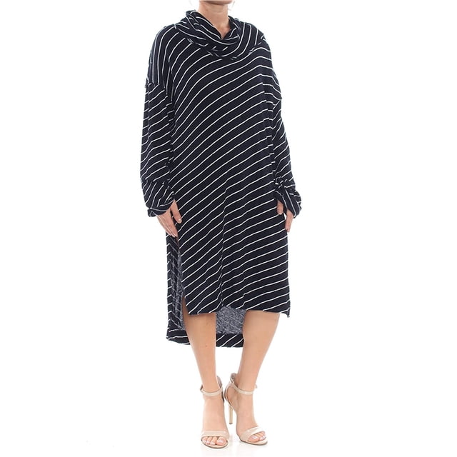 Free People Blouse Tunique à Rayures pour Femmes, Bleu, Petit