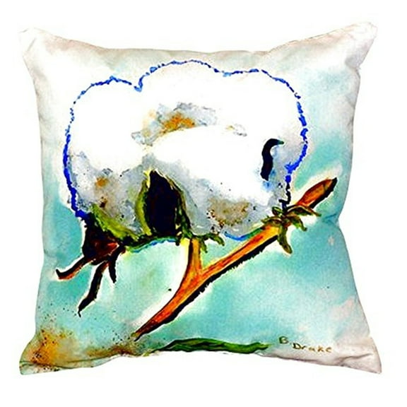 Betsy Drake NC998 18 x 18 in. Cottonball No Cord Pillow