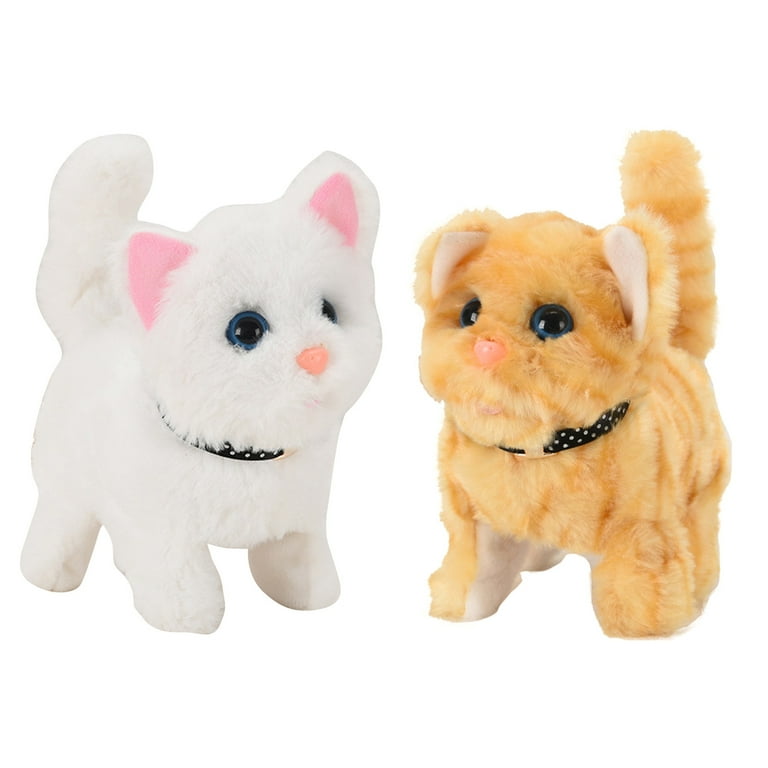 Sodopo Toys for Kids Robot Cat Plush Cat Stuffed Animal