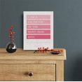 thumbnail image 2 of Pink Bible Verse Canvas Print Decor I am a Daughter of the Most High King 2 Corinthians 6 : 18 Wall Painting Posters Artwork 12\u201dX15\u201d Modern Home Decoration (Framed)\u2026, 2 of 6