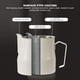 thumbnail image 3 of Jarra De Leche Profesional De 450 Ml, Taza Para Espumar De Acero Inoxidable Con Boquilla Antigoteo, Herramienta DeVisualmente Atractiva, Versátil Para Espumar, Agua, 3 of 7