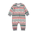 thumbnail image 3 of Bullpiano Family Christmas Pajamas Set Elk Family Matching Outfit Winter Holiday Nightwear Sleepwear Pjs Set, 3 of 9
