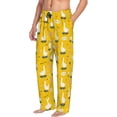 thumbnail image 6 of Daiia cartoon goose Pattern Men's Sleep Pant with Pockets and Drawstring,Pajama Pants-X-Large, 6 of 6