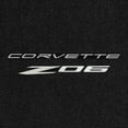 thumbnail image 3 of Lloyd Mats LogoMat Custom-Fit 2PC Frunk/Trunk Carpet Mats for 2023-2026 Chevrolet C8 Corvette Conv (No E-RAY), Charcoal, 3 of 5