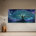thumbnail image 7 of Large Tree of Life Canvas Wall Art, Abstract Canvas Prints Fantasy Landscape Paintings, Oversized Nature Pictures Artwork for Modern Home Decoration, 7 of 7