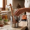 thumbnail image 4 of 2pc Stainless Steel Utensil Holder Kitchen Organization, Pot Lid and Spoon holder Kitchen Organizers and Storage, Multi Function Utensil Holder Countertop for Household, 4 of 7
