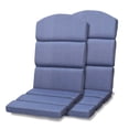 thumbnail image 1 of Aoodor Outdoor Adirondack Chair Cushions Set of 2, Water Resistant High Back Patio Rocking Chair Cushion, 1 of 7