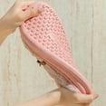thumbnail image 6 of Lenago Fuzzy Slippers for Women Cozy Platform Soft Foam Slippers Indoor Comfortable House Shoes Slipper Anti-slide Winter Footwear for Cold Weather, 6 of 10