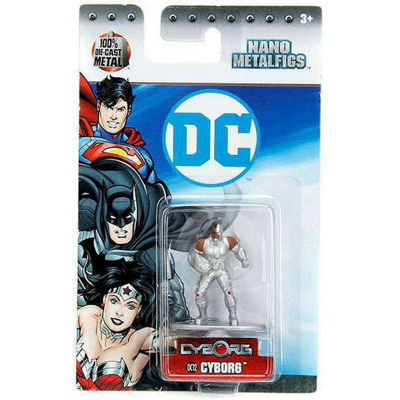DC Nano Metalfigs Cyborg Diecast Figure