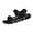 Black-A, variant on Men's Water Sandals Waterproof Arch Support Hiking Sandals Comfort PU Faux Leather Sandals Adjustable Athletic Outdoor Sandals for Summer Beach Trail Walking Size 36-45 Brown