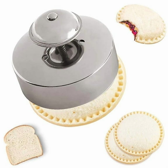 Stainless Steel Sandwich Cutter, 1 Count Sandwich Maker Pastry Mold, Kitchen Baking Tools Supplies, Kitchen Accessories, Summer Essentials
