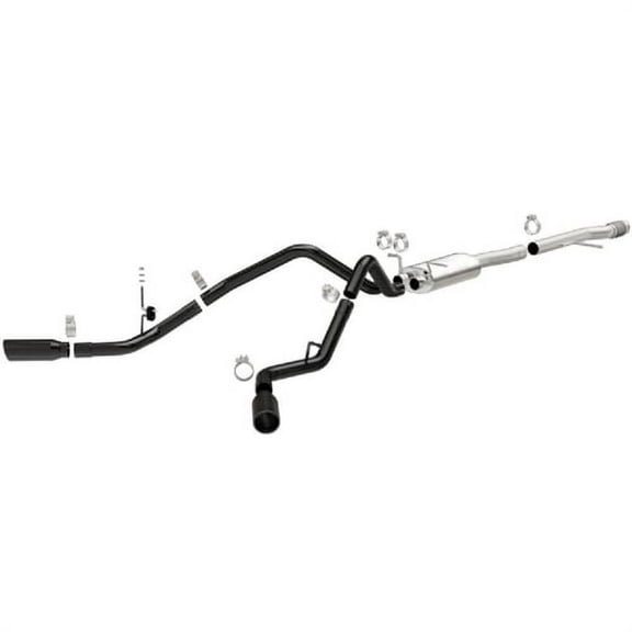 Magnaflow Exhaust Cat-Back, After Rear Tire (Split Side) 15360 Fits select: 2014-2018 CHEVROLET SILVERADO, 2014-2018 GMC SIERRA