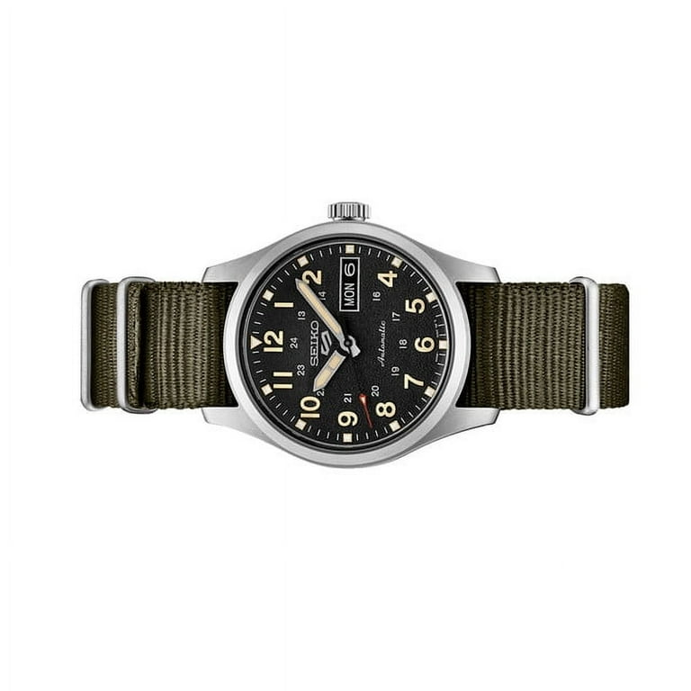 Seiko 5 Sports Automatic 36mm Watch with Black Dial #SRPJ85 Seiko 5 Sports Automatic 36mm Watch with Black Dial #SRPJ85