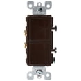 thumbnail image 1 of Interruptor combinado Leviton Decora 15A 120/277V unipolar, 1 of 5