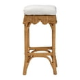 thumbnail image 3 of bali & pari Muy Boho Bar Stool, Bar Height, Honey, 3 of 9