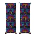 thumbnail image 2 of Bingfone Body Pillow Cover Long Pillow Case With Zipper Decorative Bedding Pillowcase 20"X54" Soft Cushion Pillow Case For Bedroom-Indian Mandalas Dragonfly, 2 of 8