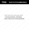 thumbnail image 2 of Max Advanced Brakes - Brake Kit for 2019 Chevy Silverado 1500 Standard Brake Electronic Parking Brake Front and Rear Replacement Disc Brake Rotors and Ceramic Brake Pads, 2 of 9