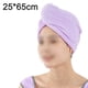 thumbnail image 2 of Toalla para secar el cabello, 1 unidad, absorbente, para baño, turbante para el cabello de secado rápido, súper suave, gorro para el cabello de secado rápido, 2 of 5