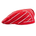 thumbnail image 2 of Sombrero unisex de moda Cola Gorra para golf Rayas blancas rojas Sombrero de cocinero, 2 of 5