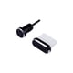thumbnail image 5 of Seitruly 2PCS / Set Reemplazo de enchufe de polvo para Tipo-C Puerto de carga Conector de auriculares Kit de enchufe de polvo USB Negro PC 1 2piezas, 5 of 5