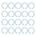 thumbnail image 5 of Loose Leaf Binder Rings40 Pcs Binder Rings Binder Clips Key Rings High Capacity, 5 of 5