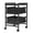 2 floor, variant on Toolven File Cart with 2/4 Tiers, Carbon Steel, Rust-Resistant, 44.09lbs/66.14lbs Load Capacity, Easy to Move with 4 Wheels, Ideal for Office and Home Storage