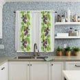 thumbnail image 4 of Wood Grain Spring Fruit Blueberry Curtain Home Decoration Living Room Short Curtains Window Treatments For Kitchen Bedroom, 4 of 6