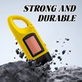 thumbnail image 6 of HIBIBUD 2Pcs Windfire Flashlight,Hand-Cranked Generator Led Flashlight,Buckle Design Flashlights for Home,Yellow1, 6 of 7