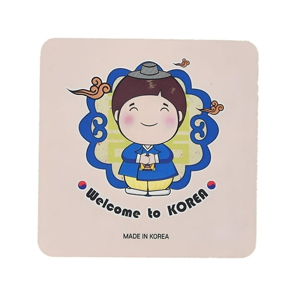 Korean Traditional wappen82, Korean Traditional Clothes Character Silicone Patch, 48x48mm, Patches for Clothes, Backpacks, Hat, Jackets etc DIY Patches