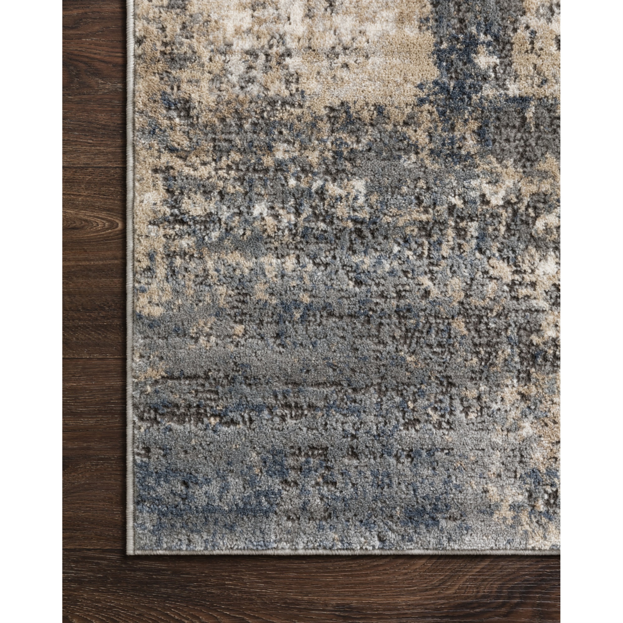Loloi Teagan Abstract Ivory / Mist Area Rug