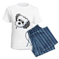 thumbnail image 5 of CafePress - Shih Tzu Sweetie Women's Light Pajamas - Women's Short Sleeve Print T-Shirt and Pants Light Cotton Pajama Set, 5 of 7