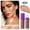 03#Bronze Gold, variant on Julystar Body & Face Highlighter Powder, Sponge-Tip Loose Shimmer Powder, Multi-Use Glitter Highlight for Face, Collarbone & Body