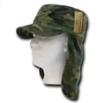 thumbnail image 1 of Rapid Dominance 107-PL-WDL-07 Foreign Legion Flap Caps - Woodland- Large And Extra Large, 1 of 2
