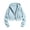 23df-fk0902-Light Blue, variant on Preppy Clothes for Kids Girls Zip Up Hoodie Long Sleeve Sweatshirts Oversized Casual Jackets | Zip Up Hoodies For Girls Drop Shoulder Sweatshirt Casual Fall Winter Tops