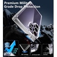 thumbnail image 6 of for Samsung Galaxy S24-Ultra Case: Shockproof Clear S24 Ultra 5G Protective Cell Phone Cases - Anti Yellowing Slim Silicone Hard Cases - Durable Full Protection Phone Cover, 6 of 14