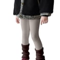 thumbnail image 2 of KAUOD Girls Fleece Thermal Tights Full Length Cotton Stretchy Footed Leggings Kids Toddler School Dress Opaque Pantyhose, 2 of 6
