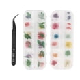 thumbnail image 1 of Decoración De Uñas Empaquetada Independientemente, Arte De Uñas Diverso Fácil De Almacenar Y Transportar Flores Secas De Uñas, Tienda De Manicura Salón De Belleza Femenina, 1 of 7