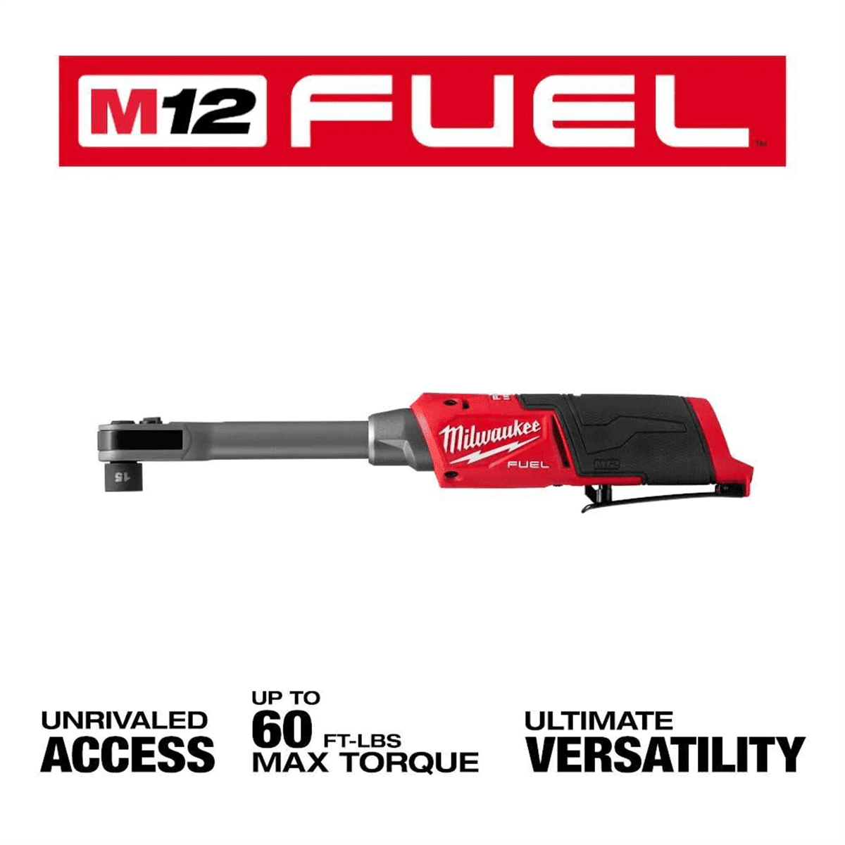 Milwaukee, M12 FUEL INSIDER Box Ratchet, 15.2 inches
