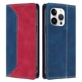 thumbnail image 2 of Funda FOXDOCK para iPhone 12 Pro Max de Cuero Premium Bicolor con Ranuras RFID, Carcasa Tipo Billetera Antigolpes y Soporte Plegable, 2 of 6