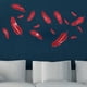thumbnail image 5 of Pegatinas de pared de espejo de plumas 3D extraíbles papel tapiz de acrílico DIY calcomanías de decoración de habitación en casa 8 piezas seitruly JJ11034-04, 5 of 5