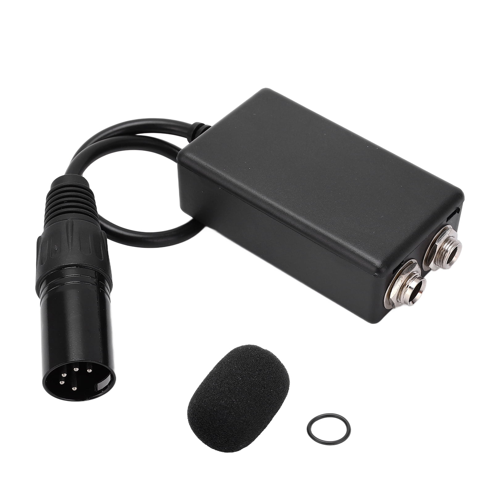 Aviation Headset Adapter GA Dual Plugs to Airbus XLR 5 Pin Male Adapter
