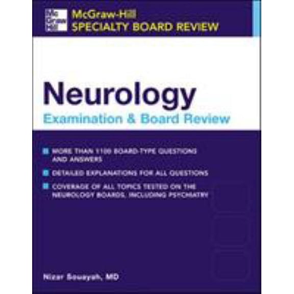 Pre-Owned Neurology: McGraw-Hill Specialty Board Review Series (Paperback) 0071378391 9780071378390