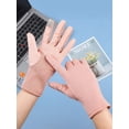 thumbnail image 6 of Deago 4 Pairs Women Sun Protective Gloves UV Protection Summer Sunblock Gloves Touchscreen Gloves for Driving Riding (Multi-Color), 6 of 7