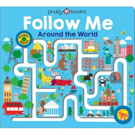 Maze Book: Follow Me Around the World (Board (Best Mazes In The World)