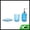 Blue, variant on Unique Bargains Bathroom Accessories Kit 3Pcs Pink