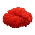 thumbnail image 4 of Tachiuwa Chunky Chenille Yarn Acrylic Fibers Gauge 7 Jumbo Giant Washable Bulky Yarn Thick Yarn for Sofa Throw Crocheting Hat Blanket Red, 4 of 9