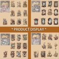 thumbnail image 3 of 80 PCS Vintage Sticker Pack -Gorgeous Flowers Roses Stickers Clocks, 3 of 5