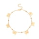 thumbnail image 4 of Qarigey Exquisitas pulseras de tobillo ajustables Delicadas mariposas huecas Tobilleras resistentes para mujer Cadenas de pie para mujer Oro Oro 10Conjunto, 4 of 6