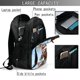 thumbnail image 4 of Balery Christmas Horse Mochila con carga USB para hombre y mujer - Mochila impermeable y antirrobo para portátil con puerto USB para viajes, trabajo, estudios y universidad, 4 of 7